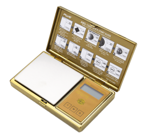 AWS1200kg Digital Pocket Scale Series in Gold