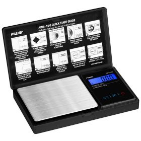 AWS 100g Digital Pocket Scale Series (Color: Black)