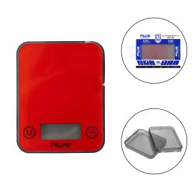 Cube1kg LED Digital Pocket Scale Series (Color: Red)